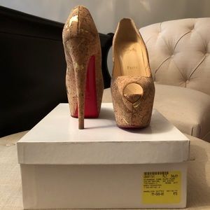 Christian Louboutin Highness Cork Heels